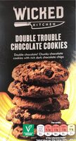 Double trouble chocolate cookies