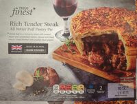 Rich Tender Steak All Butter Puff Pastry Pie
