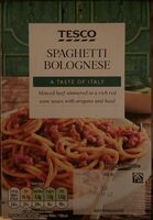 Spaghetti bolognese