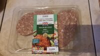 2 lightly seasoned lamb grill steaks