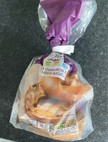Free from 4 cinnamon & raisin bagels