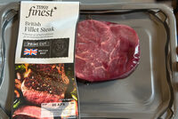 British fillet steak