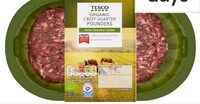 Organic quarter pounders