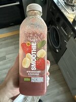 Eat well M&S SMOOTHIE STRAWBERRY & BANANA BLENDED