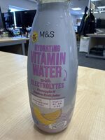 HYDRATING VITAMIN WATER with ELECTROLYTES Pineapple & Passion Fruit juice