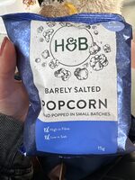 Barely Salted Popcorn