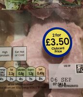 Honey roast ham chunks