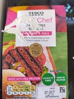 2 meat free burgers