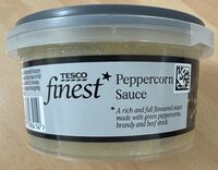 Peppercorn sauce