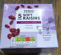 Soft raisins