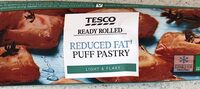 Reduced fat puff pastry