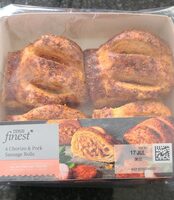 Chorizo  pork sausage rolls
