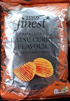 Tesco finest crinkle cut katsu curry
