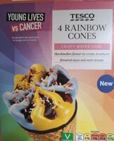 Rainbow Cones