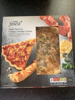 Maple Bacon & Vintage Cheddar Quiche