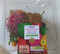Tesco Plant Chef sweet potato falafel salad - Tesco