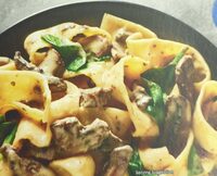Mushroom pappardelle