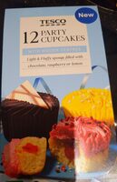Tesco 12 party cupcakes