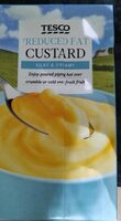 Tesco reduced fat custard