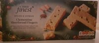 Spices & Citrusy Clementine Shortbread Fingers