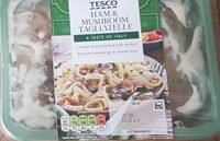 Ham and Mushroom Tagliatelle