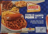 Bbq pulled pork sandwich kit