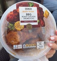 Tesco Ready To Eat Bbq Roast Chicken Drumsticks Sm
