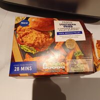 Southern Fried Chicken Breast Fillet Burgers