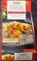 Chinese Style Chicken Curry with Egg Fried Rice
