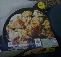 Smoked salmon gratin