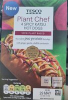 Plant Chef Vegan Spicy Katsu Hot Dogs