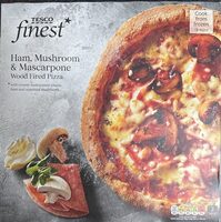 Finest Ham Mushroom And Mascarpone Pizza