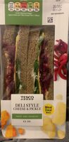 Deli style cheese and pickle