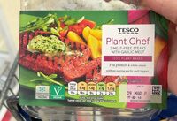 2 Meat-Free Steaks With Garlic Melt