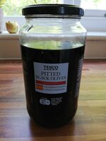 Pitted black olives