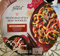 Shanghai Style Noodles With Beef
