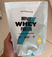 Impact whey protein banana flavour