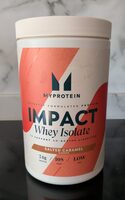 Impact Isolate Whey Protein Salted Caramel