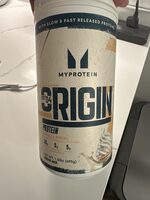 Origin Protein Vanilla Swirl