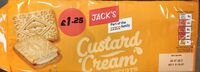 Jack's Custard Cream biscuits