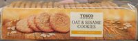 Oat Sesame Cookies