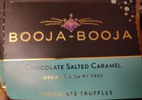 Eight chocalte salted caramel Truffles