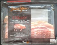 Streaky smoked bacon