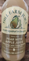 Pear and apple juice
