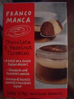 Chocolate & hazelnut tiramisu