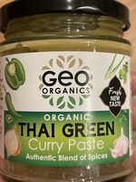Organic Thai Green Curry Paste