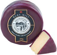Ruby Mist Cheddar with Port & Brandy