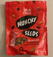 Mild chili roasted pumpkin and sunflower seeds