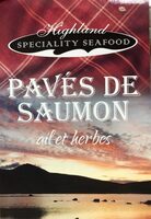 Pavés de saumon ail et herbes