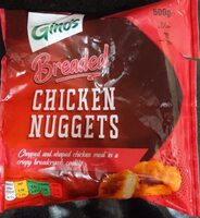 Breaded chicken nuggets